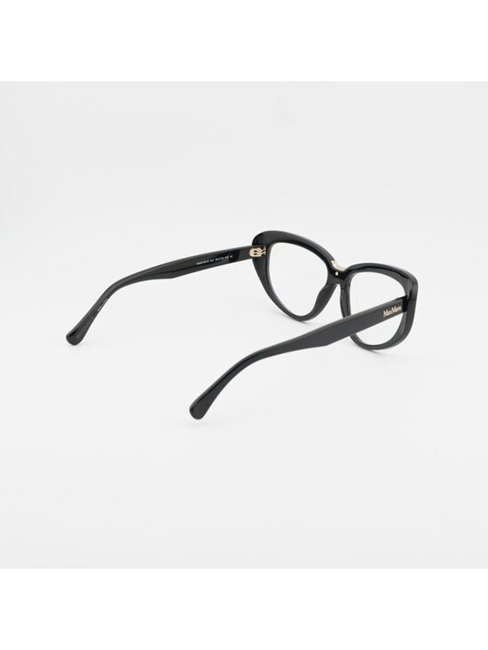Max Mara MM5109-B 001 Eyeglasses Black 56mm Cat Eye Frame, Blue Light Block main image 5